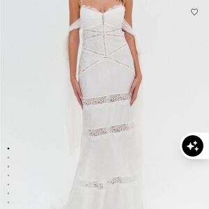 For Love And Lemons Rita Lace Gown